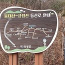 봉대산 등산로 입구