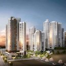 sk view 아파트 앞 이미지