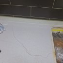 동원삼송 | 고양시 삼송동 싱크대 상판 크랙 복원. 삼송마을동원로얄듀크 아파트 인조대리석 상판 수리 후기