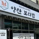 [문현동/보리밥] 문현동 양산보리밥 내돈내산 솔직후기 문현동 건강밥상