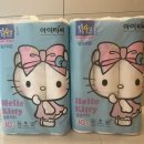 헬로키티 화장지 핑크리본 실사용 후기