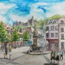 누구나 펜 드로잉(여행 스케치) 이미지