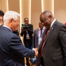 김천대학교 박옥수 이사장, 라마포사 남아공 대통령과 면담 이미지