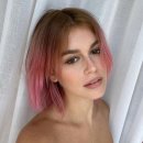 핑크헤어라인 이미지