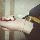 위트앤위스 _ 록시땅.록시땅로즈에렌미스트.워킹시애틀.데일리룩.가죽자켓.강모연귀걸이.나이키포스...