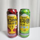 상그리아진 유자진 순하리 신제품 추천 편의점 하이볼 솔직후기