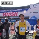 배명고등학교(좌측) | 2006년 동아마라톤 대회 참가 후기