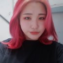 바이화미주(덕천점) | 바이화미주덕천점 가혜쌤의 화려한 페이스라인 포인트염색 (핑크+레드조합)