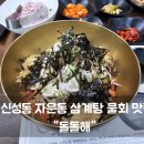 황후다방 | 대덕연구단지 신성동 자운동 삼계탕 물회 맛집 &#34;돌돌해&#34; 방문후기