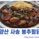 봉추찜닭 양산사송점