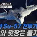 러시아 Su-57 전투기 -2부. F-22와 맞짱은 불가능? 이미지