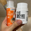 (야매) 깨지고 녹물 나오는 욕조 보수 , 다이소 페인트 바니쉬 사용 후기