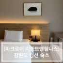 [PARK ROCHE Resort&amp;Wellness] 정선 파크로쉬 리조트앤웰니스 후기 1편(체크인, 룸컨디션)