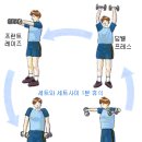 덤벨을 이용한 근력 트레이닝 어깨 강화 프로그램 이미지