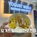 전남 순천 디저트 카페 요거트월드 순천오천점 포장 후기