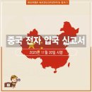 중국 전자 입국 등록서 작성 방법 (완벽 가이드) 이미지