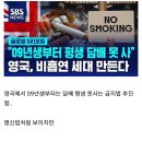 영국에서 통과된 담배 금지법 근황 이미지