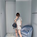 미우미우 반팔 셔츠 이미지