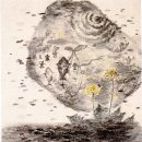 한국화(수묵 담채화) 이미지