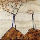 【에곤 쉴레 Egon Schiele(1890~1918)】 &#34;나무, Four Trees, 1917&#34; 이미지