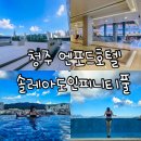 (주)인피니티미디어 | [국내여행] 청주 5성급 호캉스 추천 🏖 ENFORD 수영장 야외 인피니티풀 &amp; 실내수영장 후기