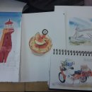 어반스케치(야) | [여행드로잉수업][어반스케치수업] 서점안착 수업 후기