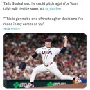 초한지의 한신이 이랬을것 같다는 스쿠발의 WBC 행동들 이미지