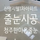 신영약품 | 청주 줄눈! 리모델링 줄눈시공, 청주 신영지웰시티1차, 입주 전 줄눈시공
