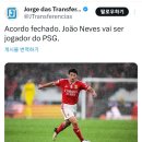 [jorge-itk] 주앙네베스 to PSG Done Deal 이미지