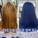 모리헤이즈 | 서대문 미용실 모리 헤이즈 탈색 염색 솔직 후기