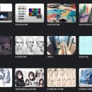 기초 디지털 드로잉 이미지