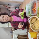누룽지 라면탕에 남은고기 남은 채소..그리고 복분자주♡ 이미지