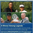 온통 최경주선수 사진과 기사로 도배된 PGATOUR.com 홈페이지... 이미지