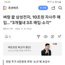 삼성 10조원 자사주 매입 이미지