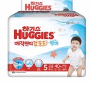 하기스 매직팬티 컴포트 썸머 팬티형 기저귀 특대형 5단계(13~18kg) 35%할인 이미지