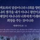 오늘의 '영어성경 사진'(875강) “우리를 위한 하나님의 계획”(예레미야 29장 11절) 이미지