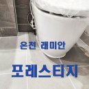온천 래미안 포레스티지 줄눈 시공기 화가손줄눈 이미지