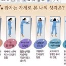 잠자는 자세로 파악하는 성격 이미지