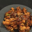 치킨매니아 강동역점 치맥하기 좋은 신메뉴 오쭈꾸치킨 후기