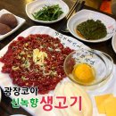 육회, 뭉티기 마니아라면 강추 드려요! 2차로 오기 좋은 육회맛집&#34;신녹향 생고기&#34;두류점&#34;(뭉티기, 육회)