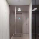 (주)오클레어 | 이원 현관중문 의 창원센트럴파크에일린의뜰 로즈골드 원슬라이딩 중문 시공 후기!!
