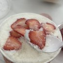 마스카포네 생딸기 빙수 전주 대설 중화산점 배달 내돈내산 솔직 후기