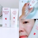 래빗짐 | 끈적임 없는 화잘먹 선크림 추천 래빗스킨 고 화이트 선크림 후기