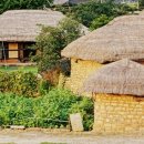 전통한옥 초가집 이미지