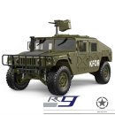 1대10 4WD U.S.4X4 밀리터리 비클트럭 HG-P408 험비 RTR [탄바디] 이미지