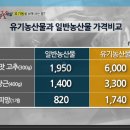 값비싼 유기농의 진실 이미지