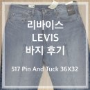 517 | [리바이스 Levis 바지] 후기 (Levis 517 핀앤턱)