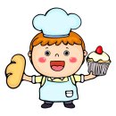 제빵사 이미지