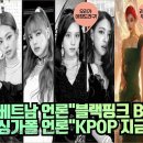 [해외반응] 베트남언론 "블랙핑크 BTS 압도하다!" 싱가폴언론 "KPOP 지금 네트로 열풍!" 이미지