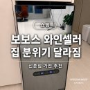 보보스 | 보보스 와인셀러 후기｜신혼집 분위기 달라지는 감성 가전 추천